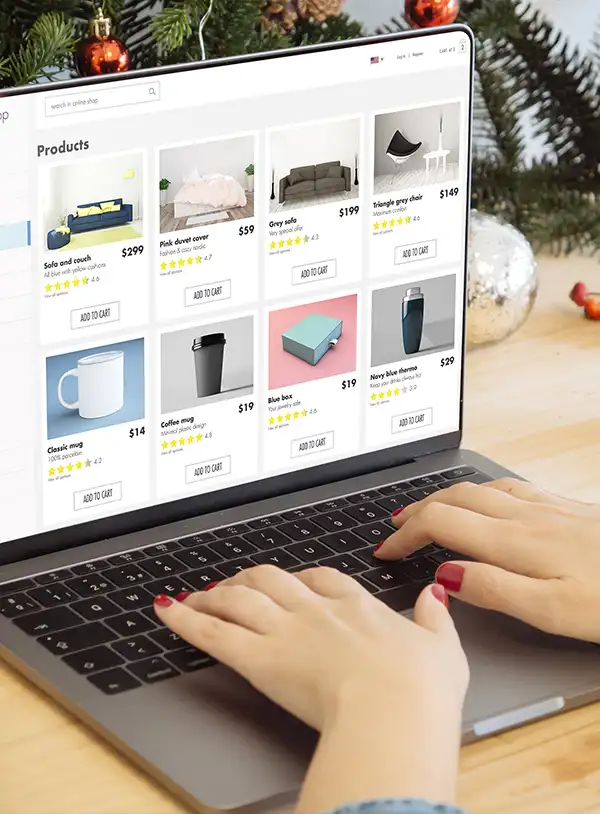 E-commerce Landing Page