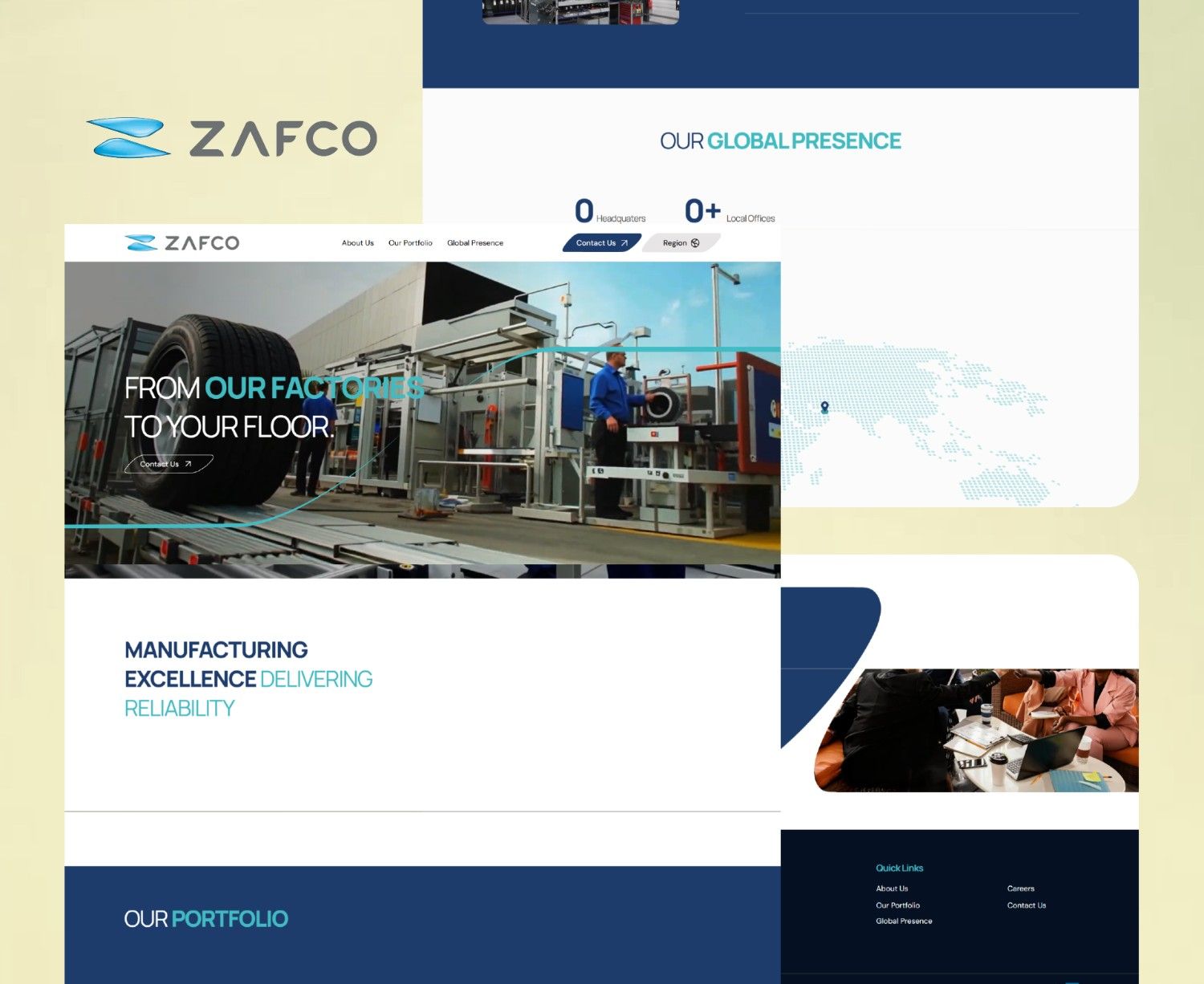 zafco website portfolio